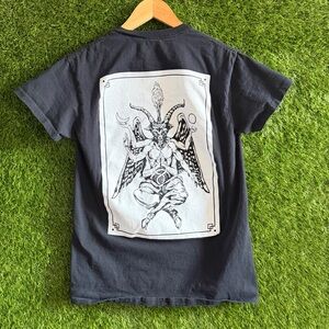 Welcome Bapholit T-Shirt Tee Skate Skateboard Punk Metal